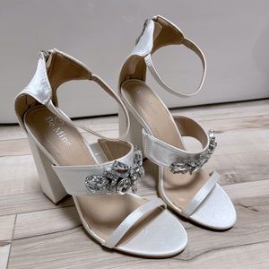 Bridal Heels! Never Worn! Perfect for engagement photos, wedding, bridal events!
